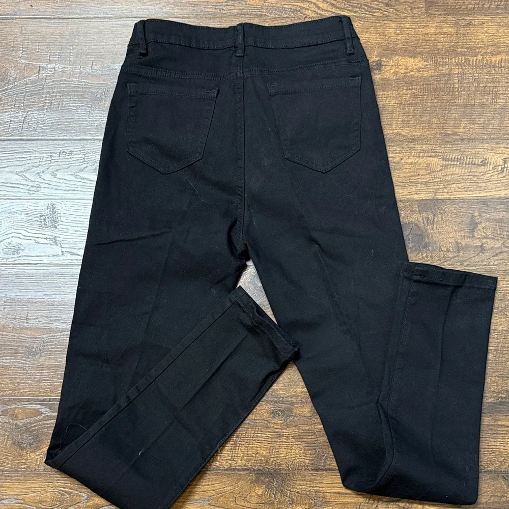 American Bazi Women's Black Skinny Jeans size 9 - Picture 5 of 6